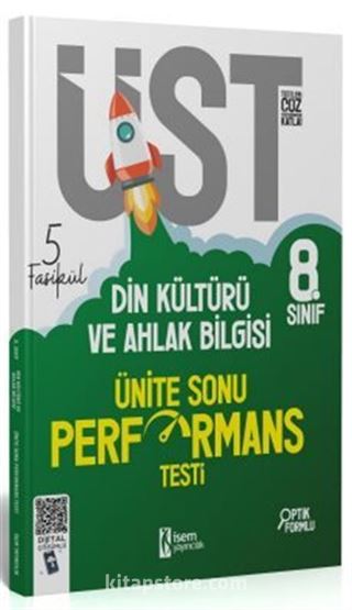 8. Sınıf Din Kültürü ve Ahlak Bilgisi 5 Fasikül Ünite Sonu Performans Testi