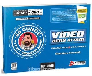 2023 60 Günde Geometri TYT-AYT Geometri Kampı Video Ders Kitabı EKO