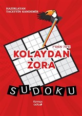 7'den 70'e Kolaydan Zora Sudoku (Renkli Basım)