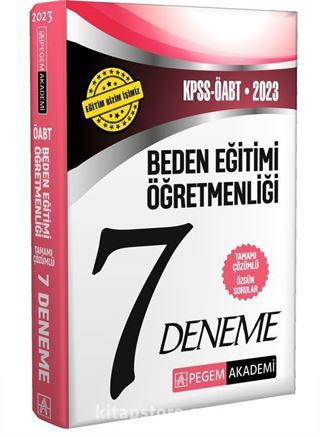 2023 KPSS ÖABT Beden Eğitimi Öğretmenliği 7 Deneme