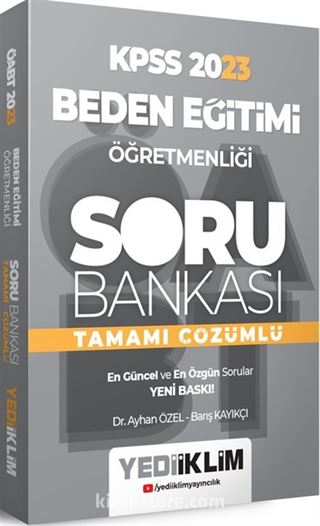 2023 ÖABT Beden Eğitimi Öğretmenliği Spor Kütüphanesi Tamamı Çözümlü Soru Bankası