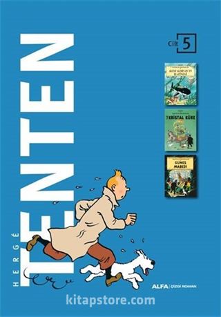 Tenten'in Maceraları 5 (Ciltli) (Üç Kitap Birarada)