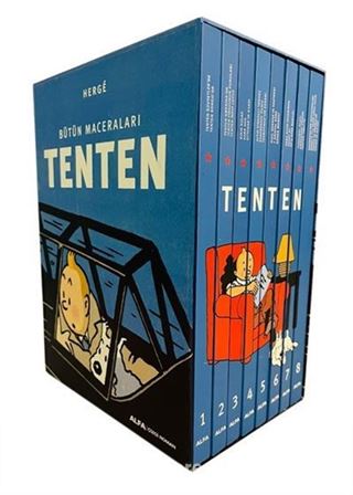 Tenten'in Maceraları (8 Kitap Takım) (Ciltli)