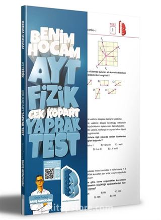 2023 AYT Fizik Çek Kopar Yaprak Test