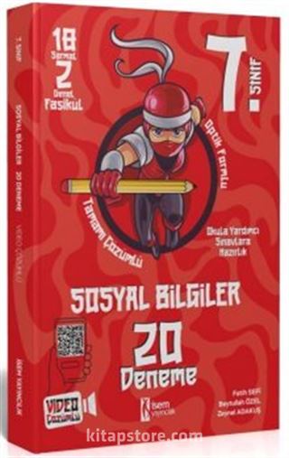 7. Sınıf Sosyal Bilgiler 20 Deneme