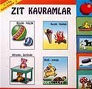 Karton Kitaplar 3 / Zıt Kavramlar (2 - 5 Yaş)