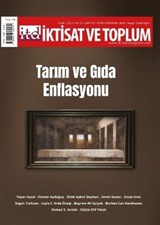 İktisat ve Toplum Dergisi 147. Sayı Tarım ve Gıda Enflasyonu