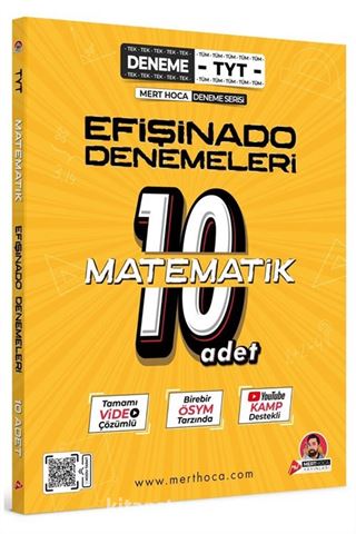 TYT Efişinado Matematik Denemeleri 10'lu Deneme