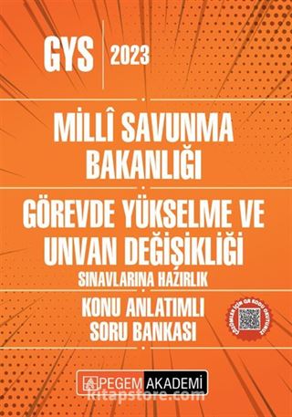 2023 Milli Savunma Bakanlığı Görevde Yükselme ve Unvan Değişikliği Sınavı Konu Anlatımlı Soru Bankası