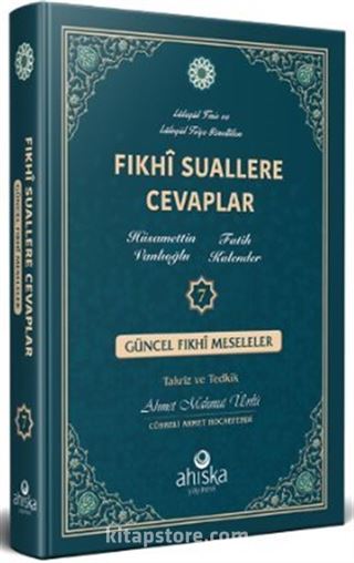 Fıkhi Suallere Cevaplar (7. Cilt)