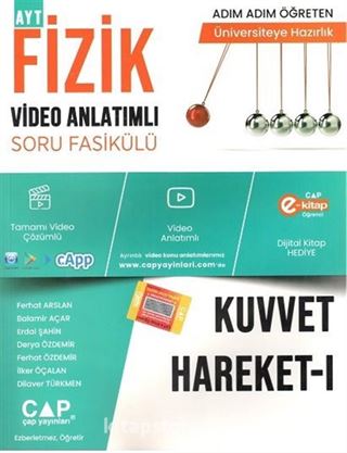 Fizik Kuvvet Hareket 1 Video Anlatımlı Soru Fasikülü