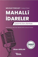 Mevzuat Podcast Mahalli İdareler Çözümlü Soru Bankası