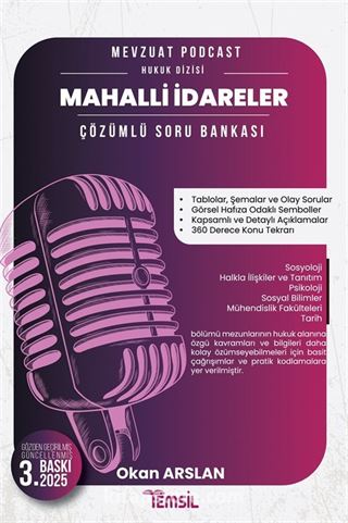 Mevzuat Podcast Mahalli İdareler Çözümlü Soru Bankası