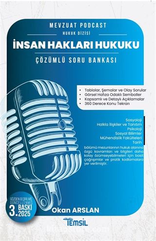 Mevzuat Podcast İnsan Hakları Hukuku Çözümlü Soru Bankası