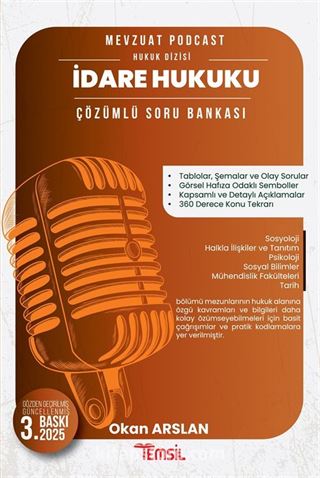 Mevzuat Podcast İdare Hukuku Çözümlü Soru Bankası