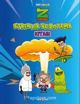 Z Takımı Etkinlik ve Boyama Kitabı 3