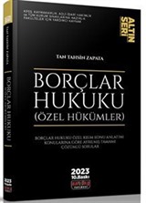 Borçlar Hukuku Özel Hükümler Konu Anlatımı