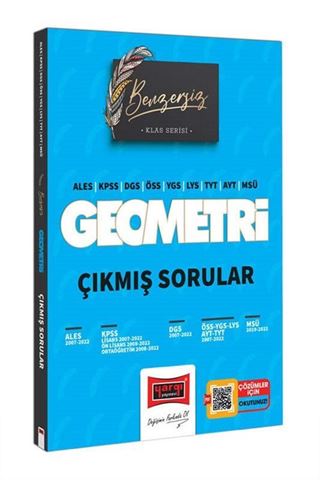 2023 KPSS ALES DGS ÖSS YGS LYS TYT AYT MSÜ Benzersiz Geometri Çıkmış Sorular