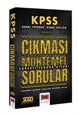 2023 KPSS GK-GY Çıkması Muhtemel Sorular Sürekli Tekrar Kitabı