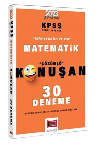 2023 KPSS Matematik Tamamı Çözümlü Konuşan 30 Deneme