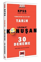 2023 KPSS Tarih Tamamı Çözümlü Konuşan 30 Deneme