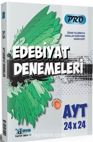 AYT Edebiyat Pro 24 x 24 Denemeleri