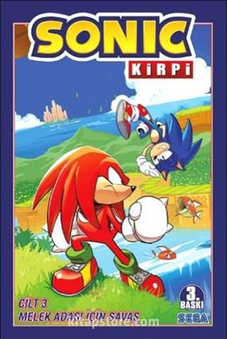 Kirpi Sonic Cilt 3 / Melek Adası İçin Savaş