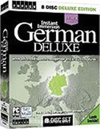 Instant Immersion German Deluxe 8 cd / Almanca'yı En Kısa Sürede Öğrenin Kod:CS-359s