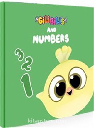 Giligilis and Numbers / İngilizce Eğitici Mini Karton Kitap Serisi