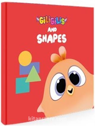 Giligilis and Shapes / İngilizce Eğitici Mini Karton Kitap Serisi