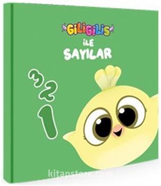 Giligilis ile Sayılar / Eğitici Mini Karton Kitap Serisi