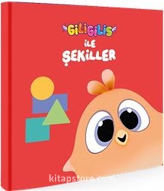 Giligilis ile Şekiller / Eğitici Mini Karton Kitap Serisi