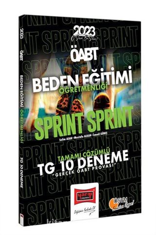 2023 KPSS ÖABT Sprint Beden Eğitimi Öğretmenliği Tamamı Çözümlü TG 10 Deneme Sınavı