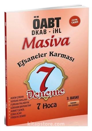 Masiva ÖABT Din Kültürü Efsaneler Karması 7 Hoca 7 Deneme