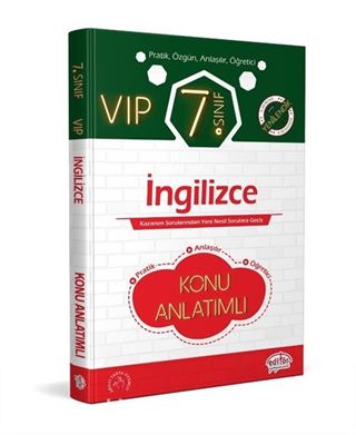 7. Sınıf Vıp İngilizce Konu Anlatımlı