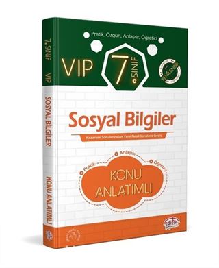 7. Sınıf Vıp Sosyal Bilgiler Konu Anlatımlı