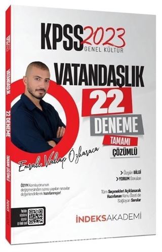 2023 KPSS Vatandaşlık 22 Deneme Çözümlü