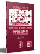 2023 KPSS Eğitim Bilimleri Gelişim Psikolojisi Tamamı Çözümlü 23 Deneme