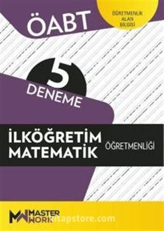 ÖABT İlköğretim Matematik Öğretmenliği - Öğretmenlik Alan Bilgisi - 5 Deneme