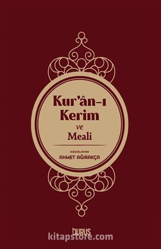 Kur'an-ı Kerim ve Meali (Büyük Boy)