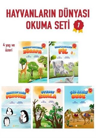 Hayvanların Dünyası Okuma Seti 1 (5 Kitap)