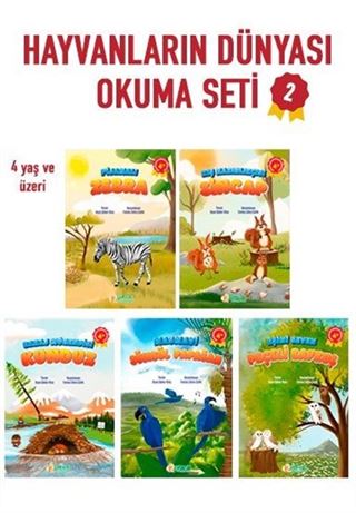 Hayvanların Dünyası Okuma Seti 2 (5 Kitap)