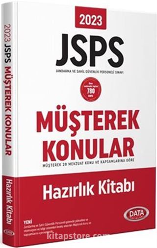 Jandarma Ve Sahil Güvenlik Personeli Jsps Müşterek Konular Hazırlık Kitabı