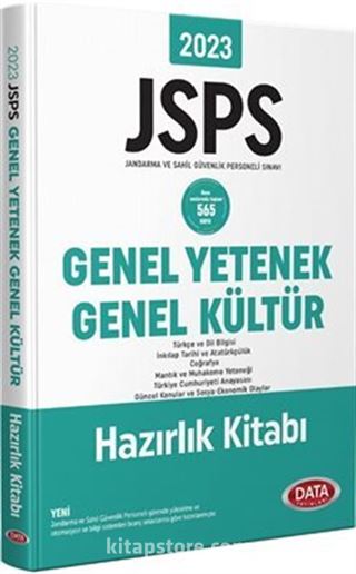 2023 Jandarma ve Sahil Güvenlik Personeli Jsps Genel Yetenek Genel Kültür Hazırlık Kitabı