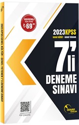 2023 KPSS Genel Kültür Yetenek 7'li Deneme Sınavı