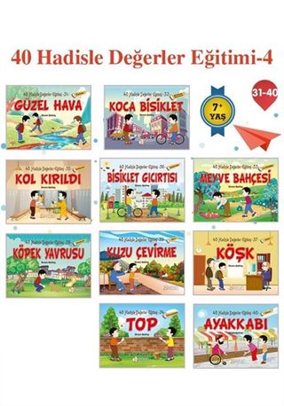 40 Hadisle Değerler Eğitimi 4 (10 Kitap)