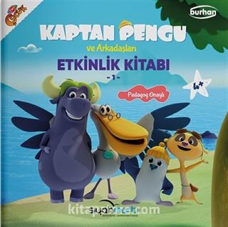 Kaptan Pengu ve Arkadaşları Etkinlik Kitabı 4+ Yaş