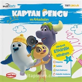 Kaptan Pengu ve Arkadaşları Hikayeli Etkinlik Kitabım 1