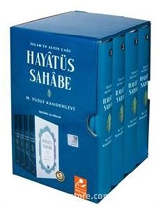 Hayatüs Sahabe (4 Cilt Takım Kutulu) İslam'ın Altın Çağı, Tam Tercüme