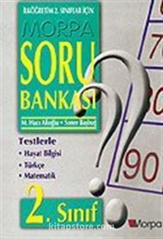 Morpa Soru Bankası: 2. Sınıf (Hayat Bilgisi, Türkçe, Matematik)